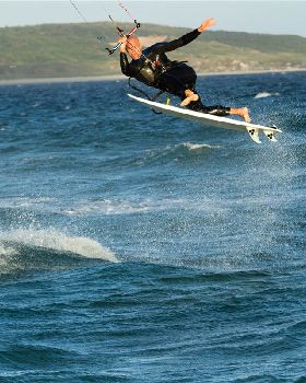 Kiteboarding