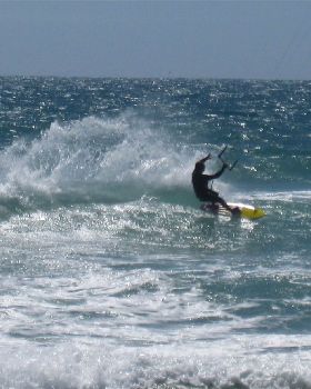 Kitesurfing