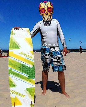 Winner of Cardboards Kiteboard Competition