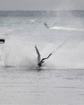 Kitesurfing