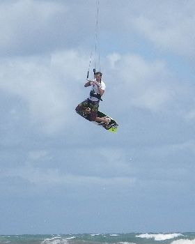 Kiteboarding