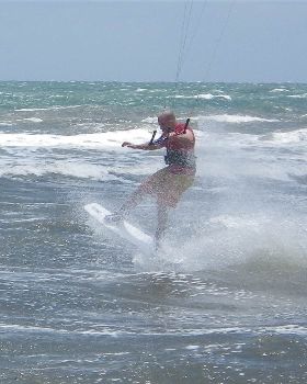Kiteboarding