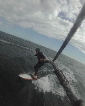 Kitsurfing Mentone