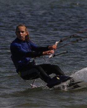 Kitesurfing