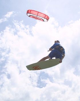 Kiteboarding