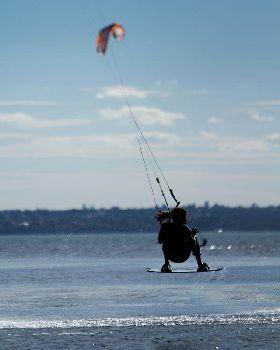Kiteboarding
