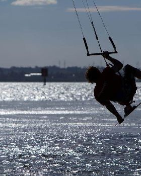 Kiteboarding