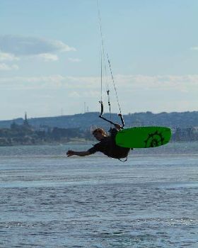 Kiteboarding