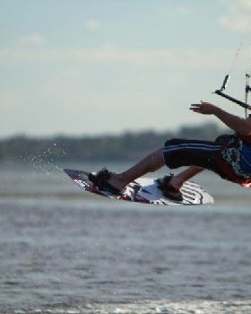 Kiteboarding