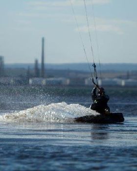 Kiteboarding