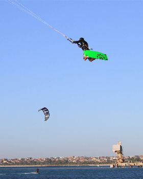 Kiteboarding woodies