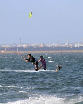 Kiteboarding