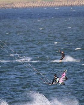 Kiteboarding