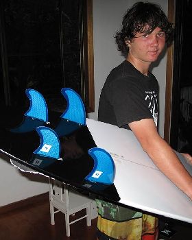 Xenon Prisma quad 5'8" 2012