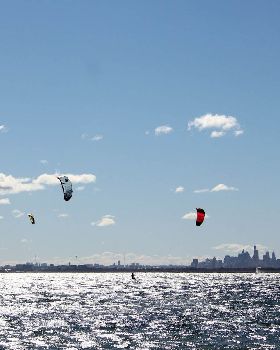 Kites and the City.
