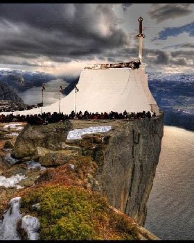 massive jump
