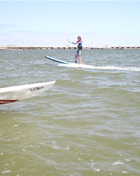 Kitesurfing