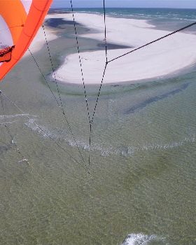 Kitesurfing
