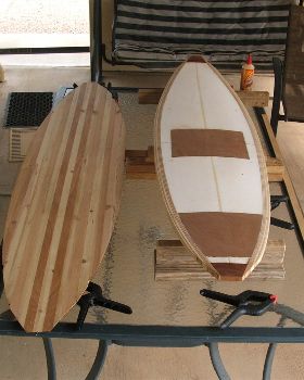glueing decks