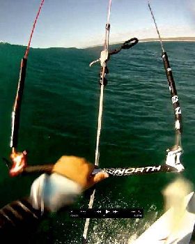 Kitesurfing