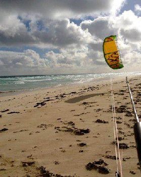 Kitesurfing
