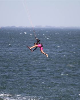 Kitesurfing