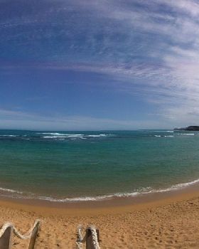 Beach Opposite Pool of Siloam