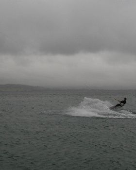 Kitesurfing