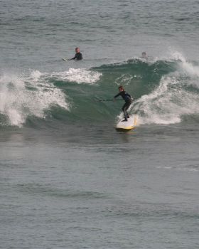 Kitesurfing