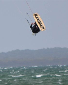 Kitesurfing