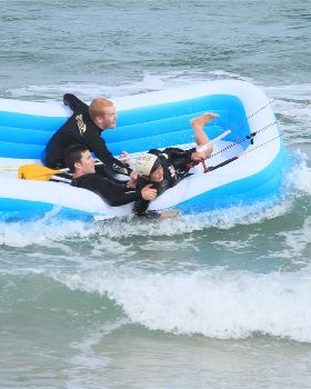 Kitesurfing