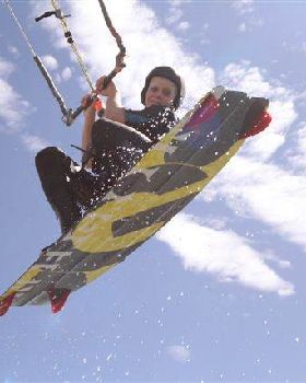 Kitesurfing