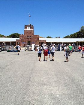 Arrival at Barracks