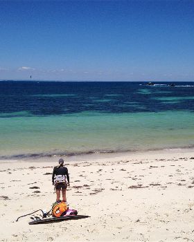 Kiteboarding