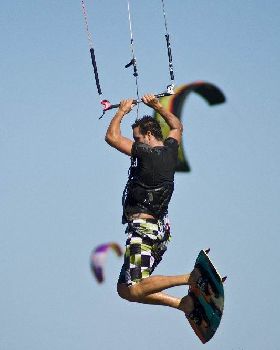 Kitesurfing the 'Pond', 19th December, 2012