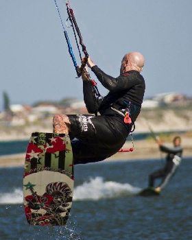 Kitesurfing the 'Pond', 19th December, 2012