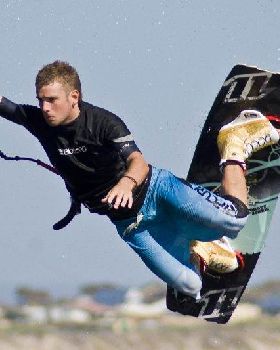 Kitesurfing the 'Pond', 19th December, 2012