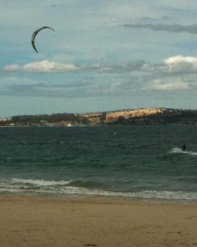 Kiteboarding