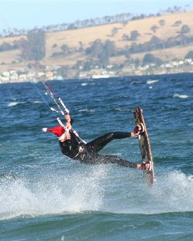 Kiteboarding