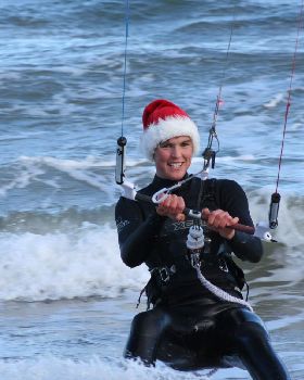 Kitesurfing