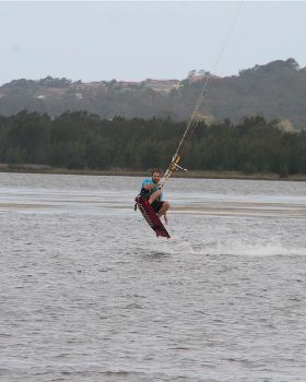 Kiteboarding