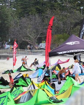 Kiteboarding