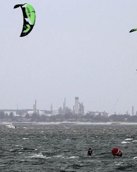 Kiteboarding