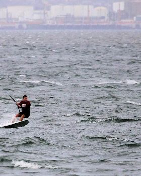 Kiteboarding