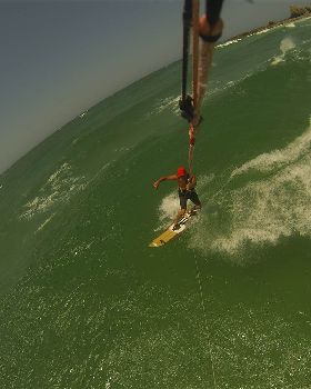 Kitesurfing