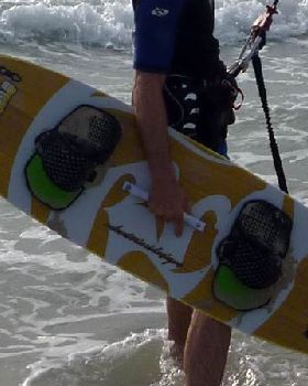 LOST RRD placebo twintip kite board