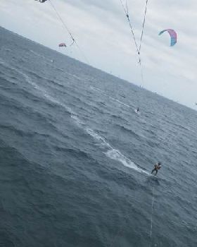 Kitesurfing of Mt Martha