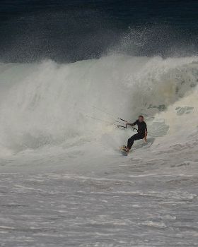 Kiteboarding