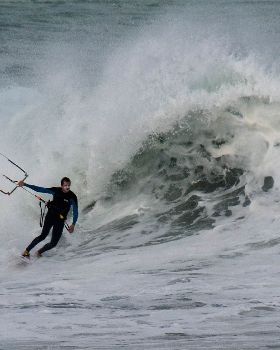 Kiteboarding