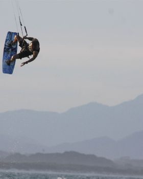 and the kiter jumped over the "warning" moon
